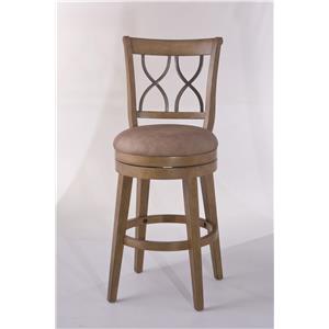 Hillsdale Wood Stools Reydon Swivel Bar Stool